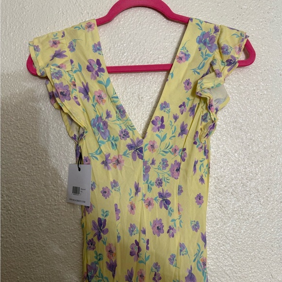 Beach Riot Elodie Floral multicolor Maxi Dress size Small NWT - Picture 10 of 11